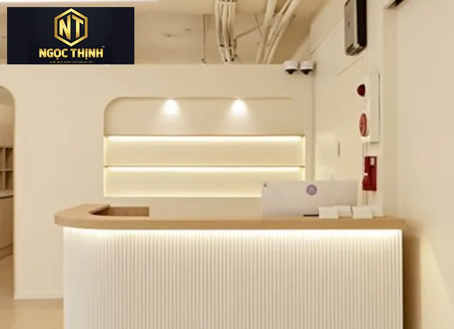 QUẦY LỄ TÂN SPA GIÁ TỐT LONG THÀNH - QLT01